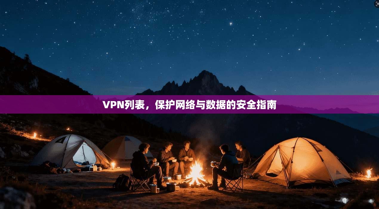 VPN列表，保护网络与数据的安全指南