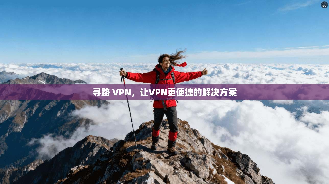 寻路 VPN，让VPN更便捷的解决方案