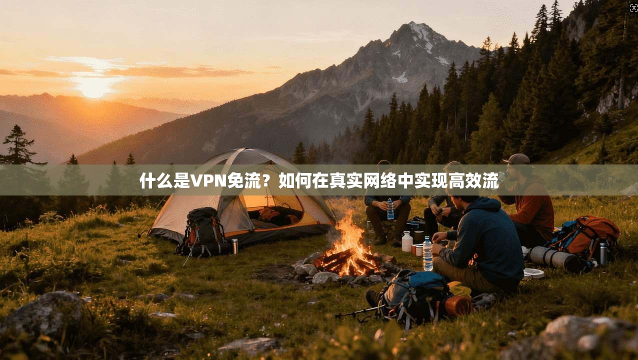 什么是VPN免流？如何在真实网络中实现高效流