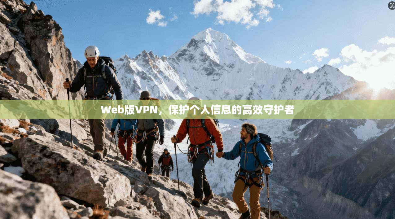 Web版VPN，保护个人信息的高效守护者