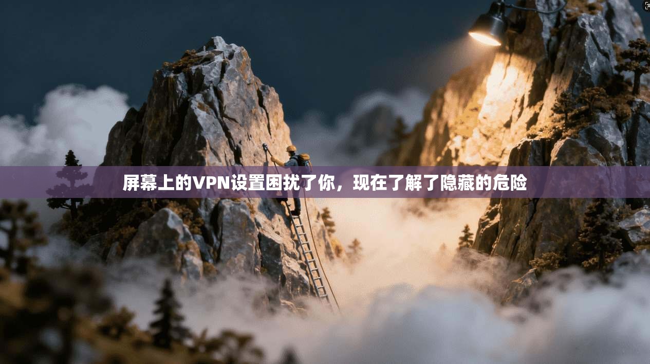 屏幕上的VPN设置困扰了你，现在了解了隐藏的危险