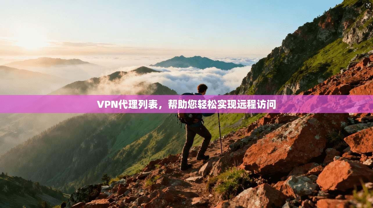 VPN代理列表，帮助您轻松实现远程访问