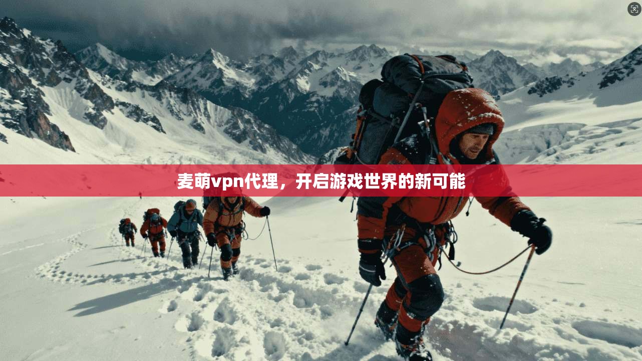 麦萌vpn代理,开启游戏世界的新可能