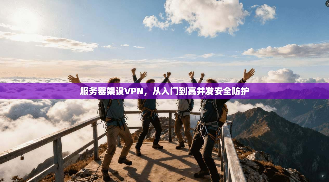 服务器架设VPN，从入门到高并发安全防护
