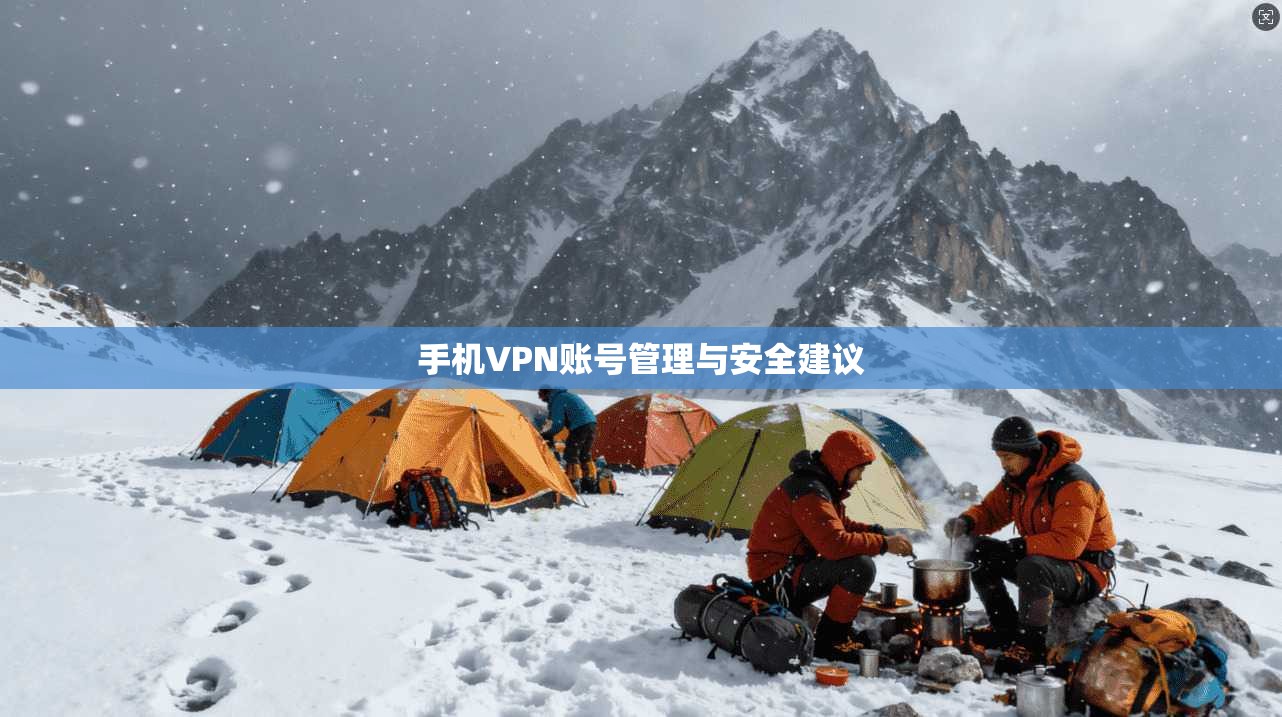 手机VPN账号管理与安全建议