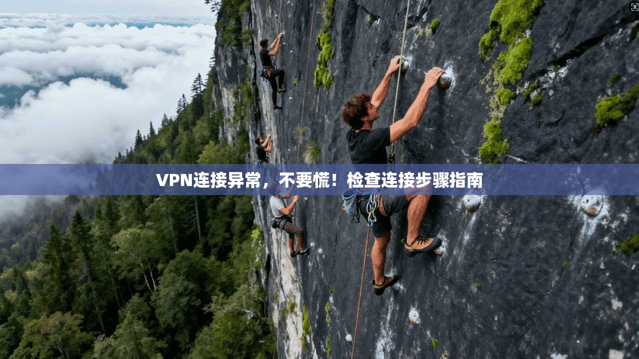 VPN连接异常，不要慌！检查连接步骤指南