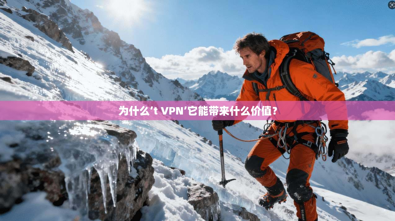 为什么’t VPN’它能带来什么价值?