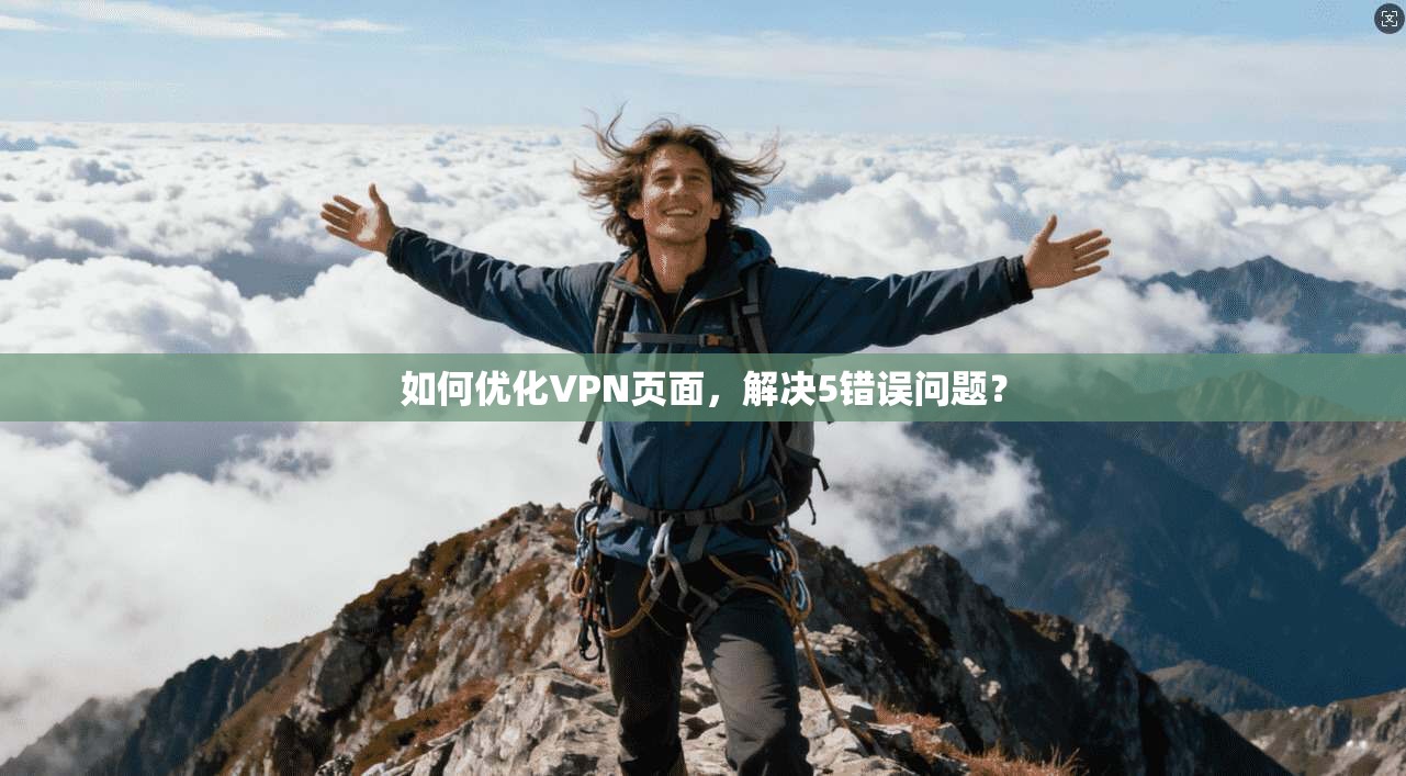 如何优化VPN页面，解决5错误问题？