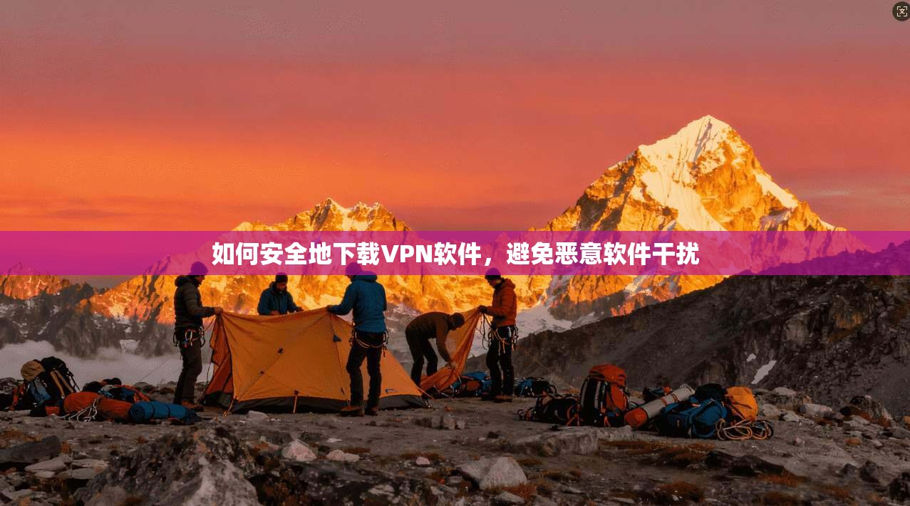 如何安全地下载VPN软件，避免恶意软件干扰