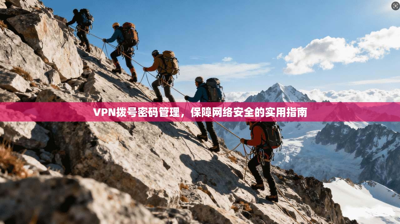 VPN拨号密码管理，保障网络安全的实用指南