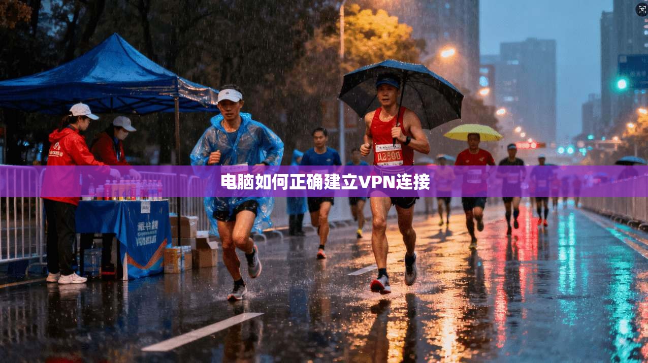 电脑如何正确建立VPN连接