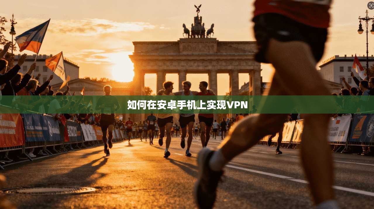 如何在安卓手机上实现VPN