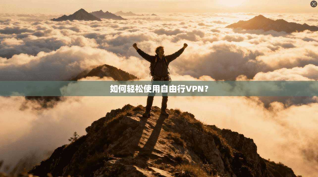 如何轻松使用自由行VPN？