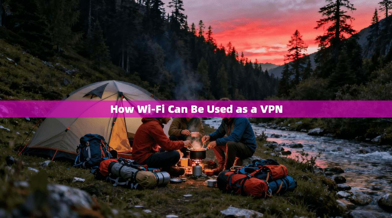 How Wi-Fi Can Be Used as a VPN