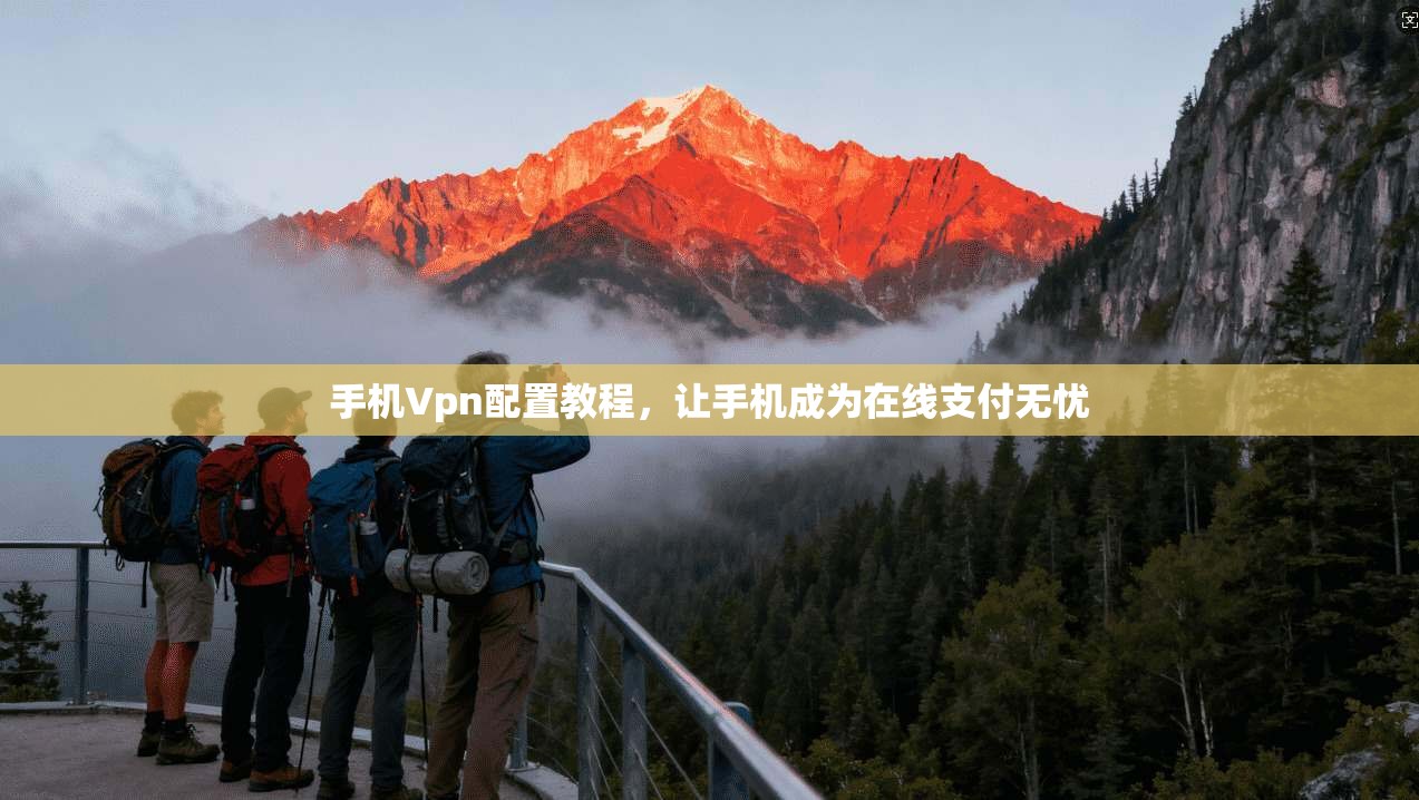 手机Vpn配置教程，让手机成为在线支付无忧