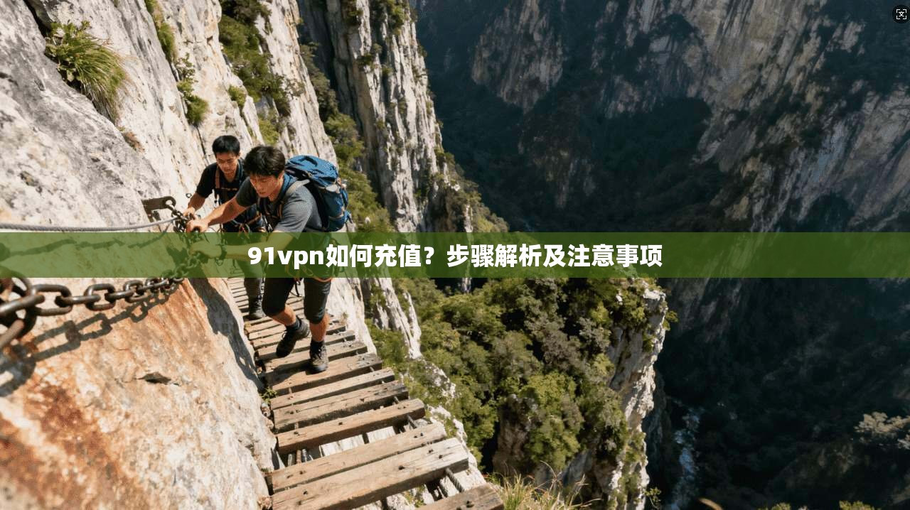 91vpn如何充值？步骤解析及注意事项