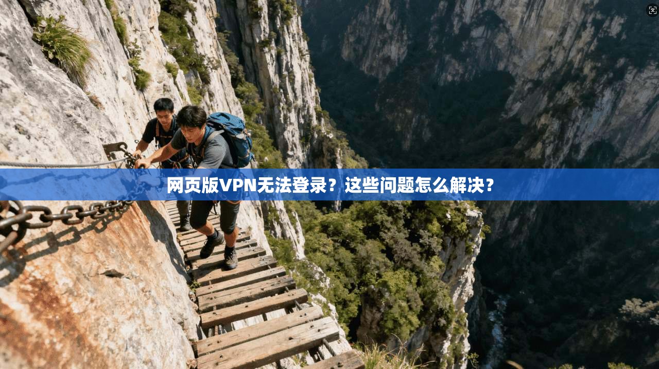 网页版VPN无法登录？这些问题怎么解决？