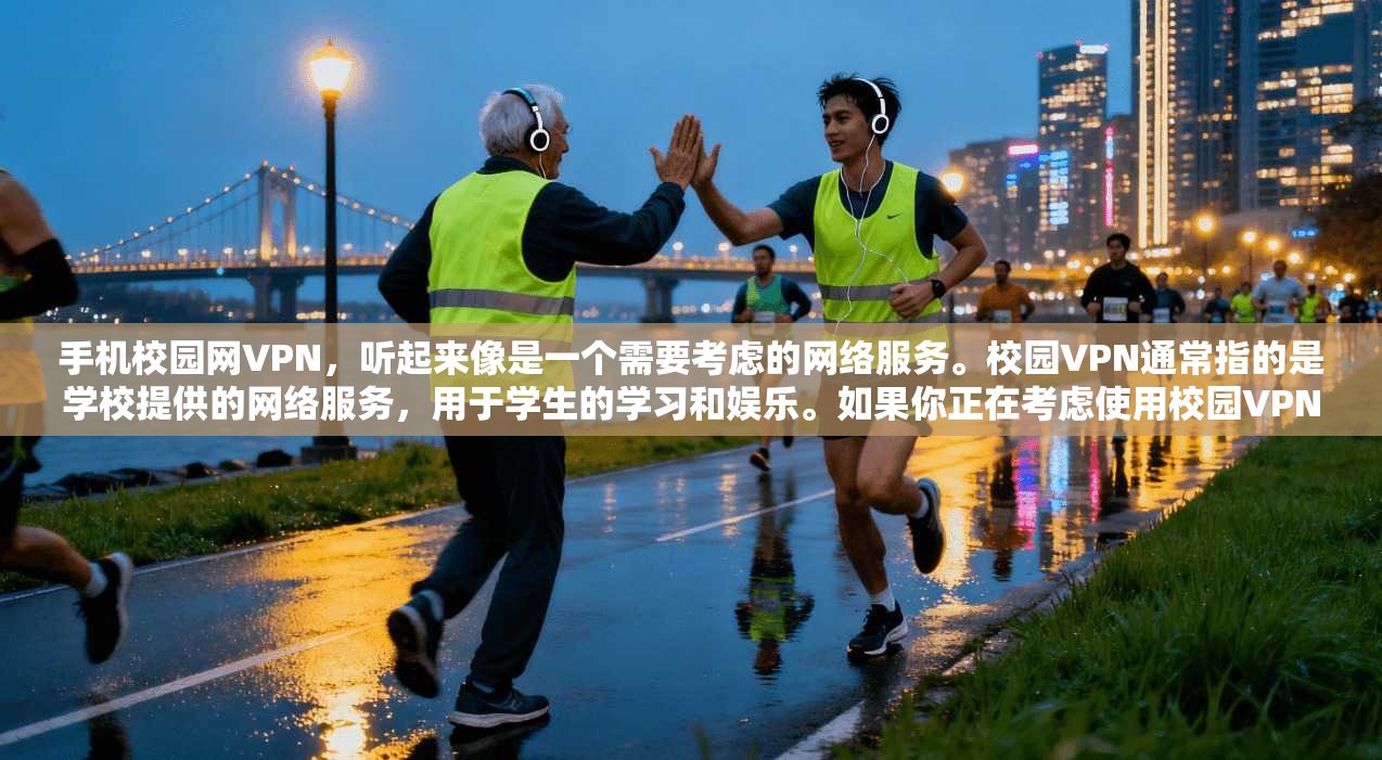 手机校园网VPN，听起来像是一个需要考虑的网络服务。校园VPN通常指的是学校提供的网络服务，用于学生的学习和娱乐。如果你正在考虑使用校园VPN，那么以下几点需要考虑