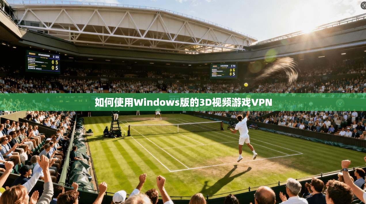 如何使用Windows版的3D视频游戏VPN