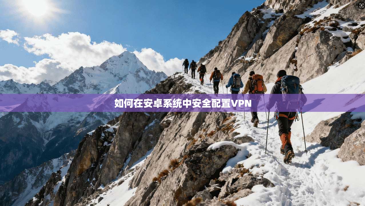 如何在安卓系统中安全配置VPN