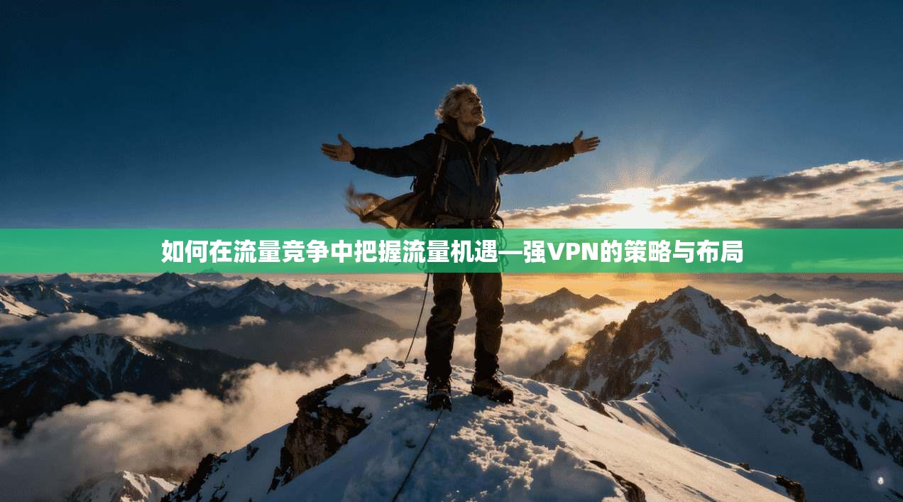 如何在流量竞争中把握流量机遇—强VPN的策略与布局