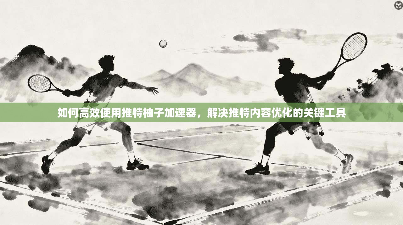 如何高效使用推特柚子加速器，解决推特内容优化的关键工具