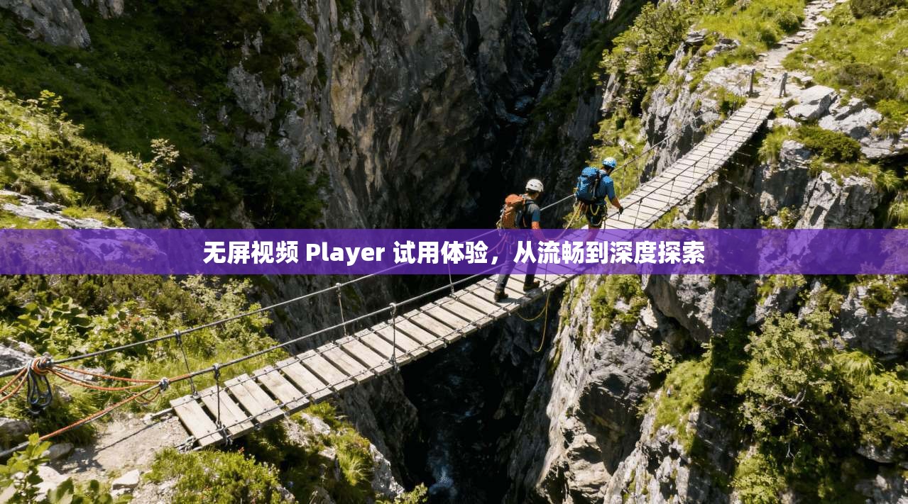 无屏视频 Player 试用体验，从流畅到深度探索