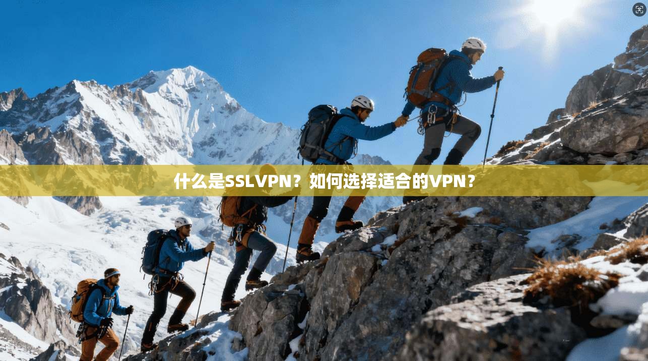 什么是SSLVPN？如何选择适合的VPN？