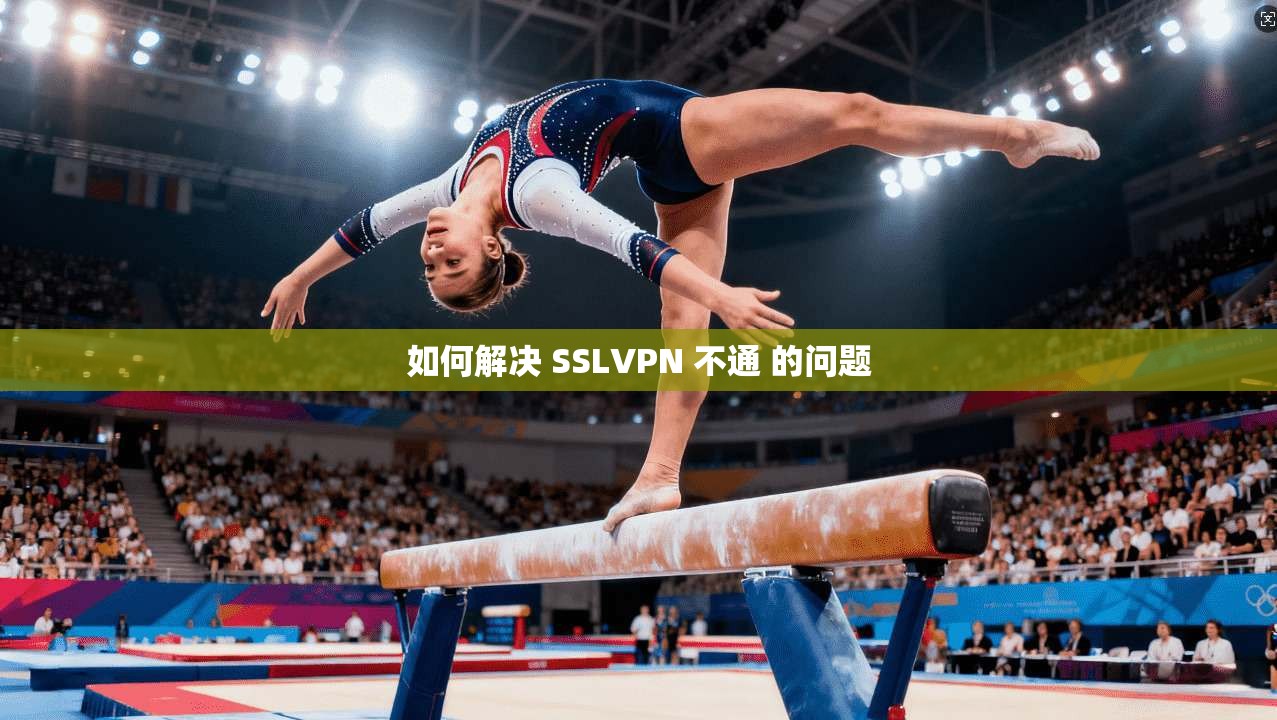如何解决 SSLVPN 不通 的问题