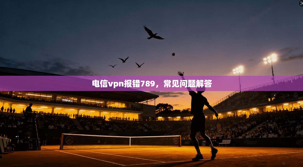 电信vpn报错789，常见问题解答