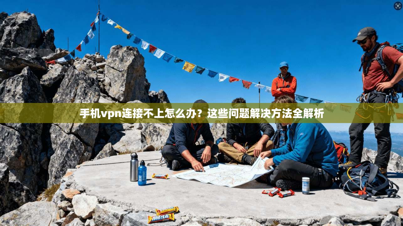 手机vpn连接不上怎么办？这些问题解决方法全解析
