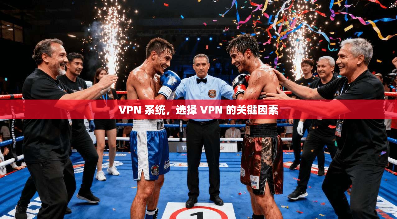 VPN 系统,选择 VPN 的关键因素