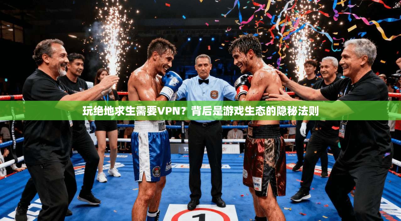 玩绝地求生需要VPN？背后是游戏生态的隐秘法则