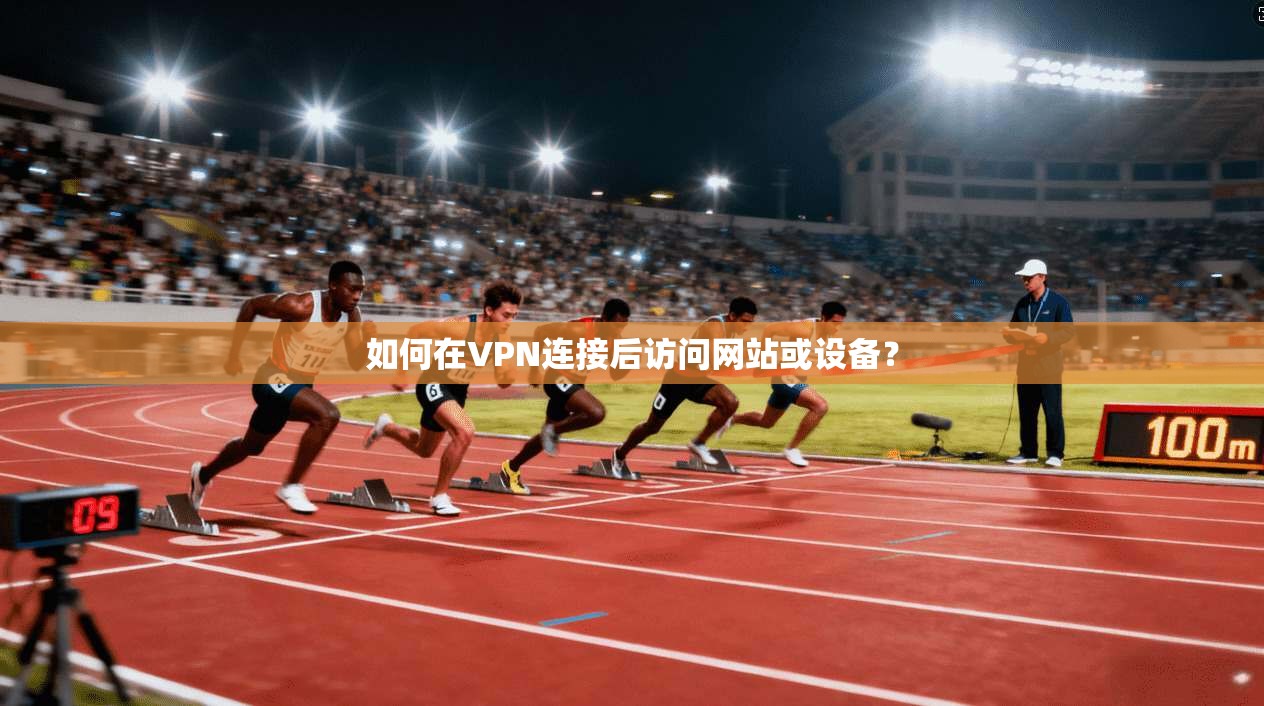 如何在VPN连接后访问网站或设备？