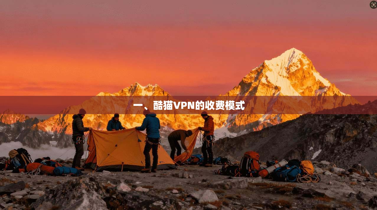 一、酷猫VPN的收费模式