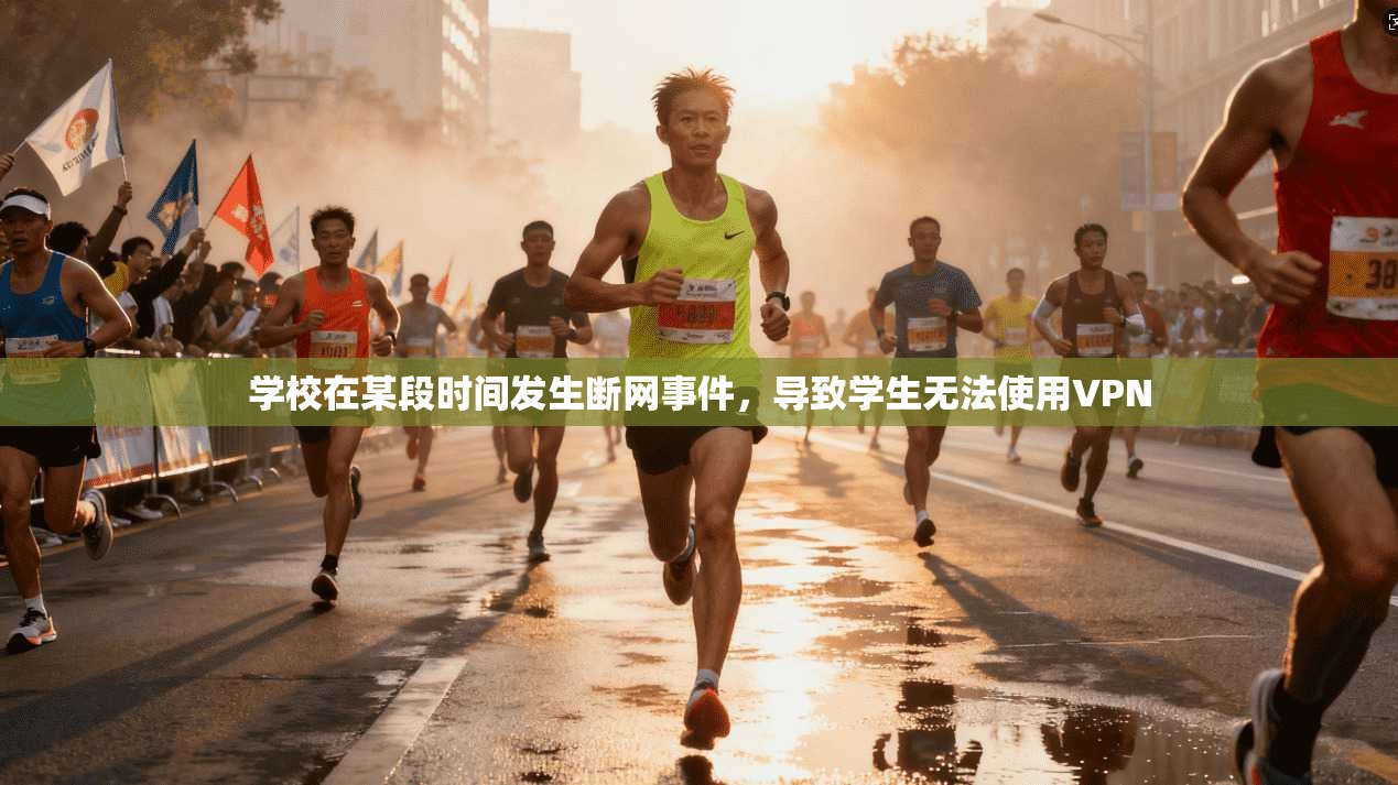 学校在某段时间发生断网事件，导致学生无法使用VPN
