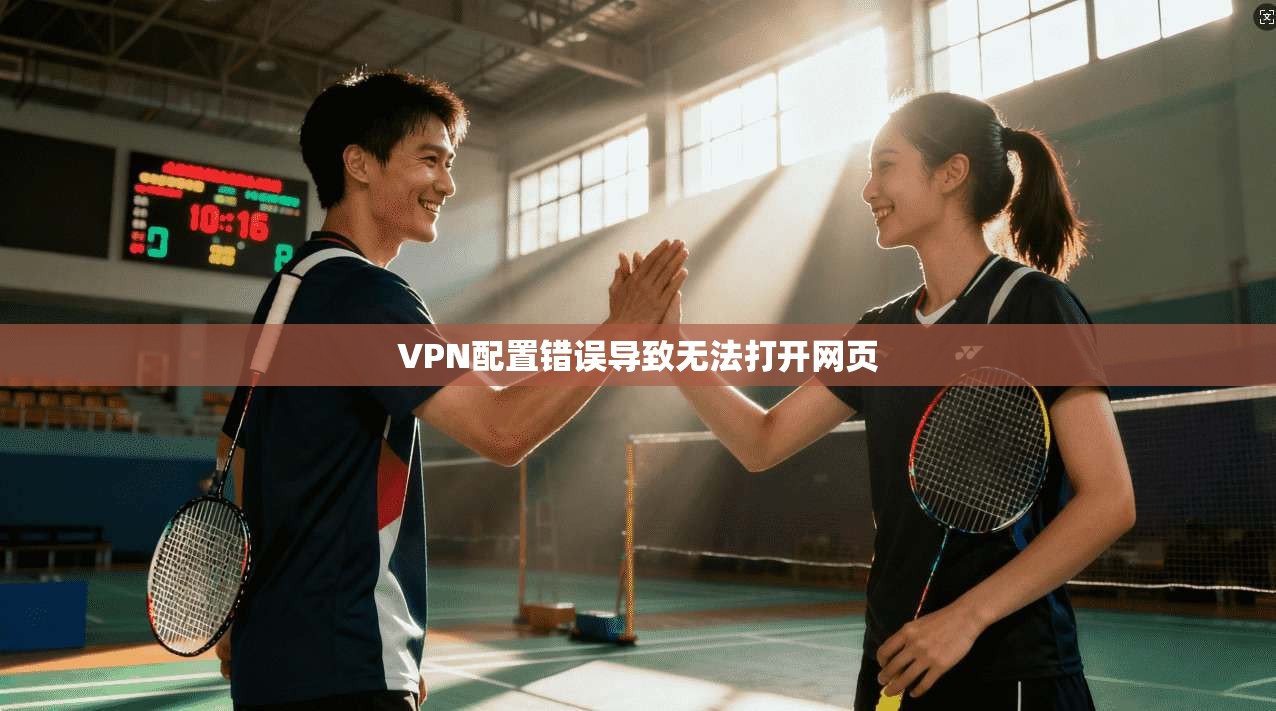 VPN配置错误导致无法打开网页