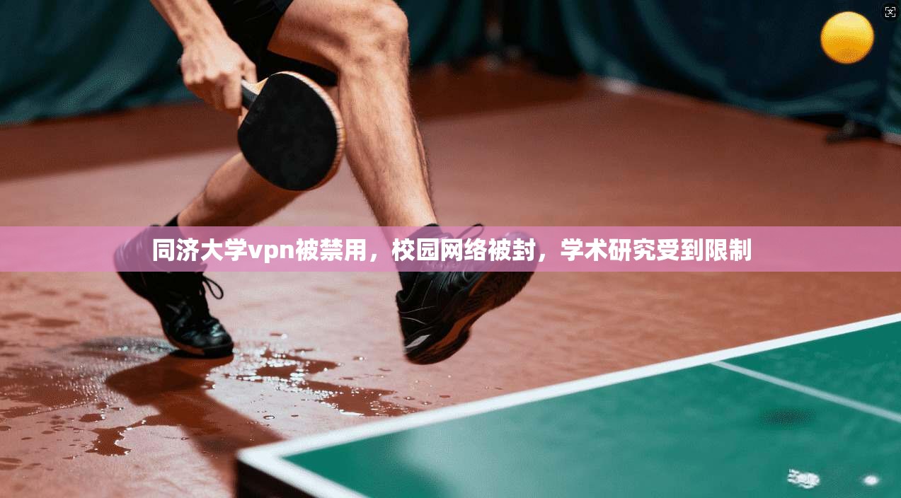 同济大学vpn被禁用,校园网络被封,学术研究受到限制