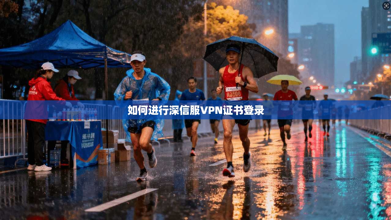 如何进行深信服VPN证书登录 第1张 如何进行深信服VPN证书登录 第1张