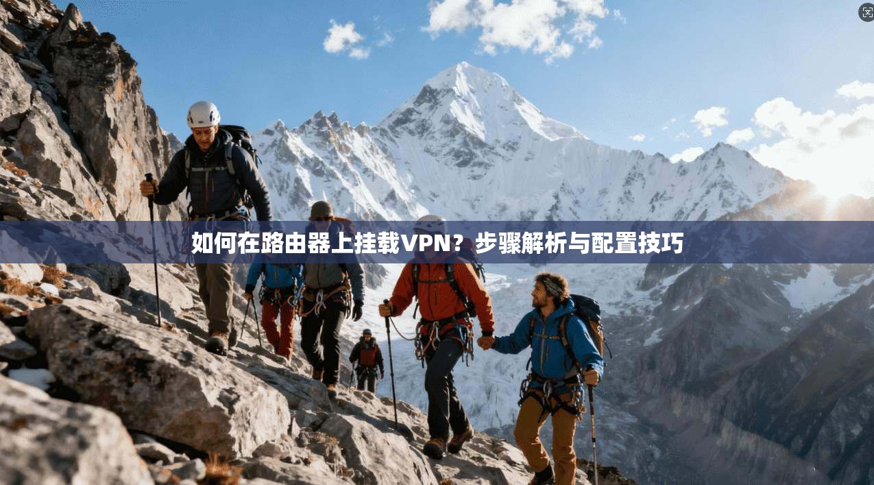 如何在路由器上挂载VPN?步骤解析与配置技巧