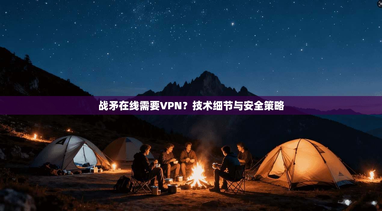 战矛在线需要VPN?技术细节与安全策略