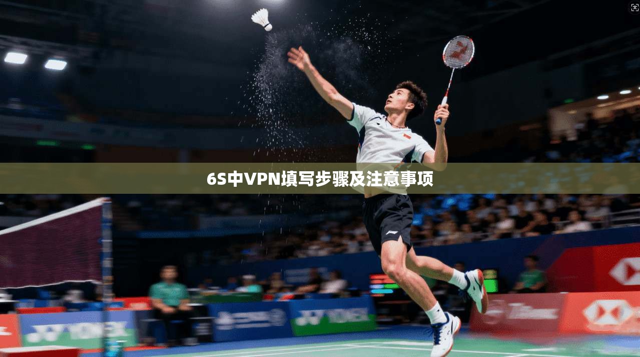 6S中VPN填写步骤及注意事项