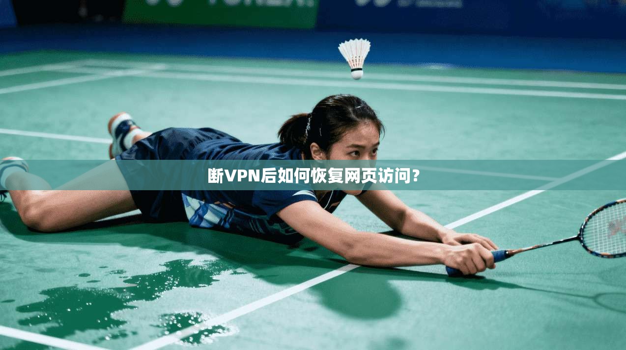 断VPN后如何恢复网页访问？