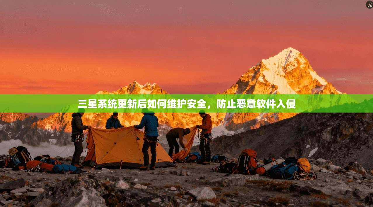 三星系统更新后如何维护安全，防止恶意软件入侵