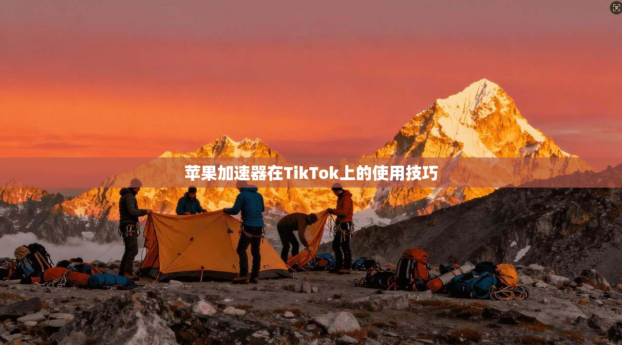 苹果加速器在TikTok上的使用技巧