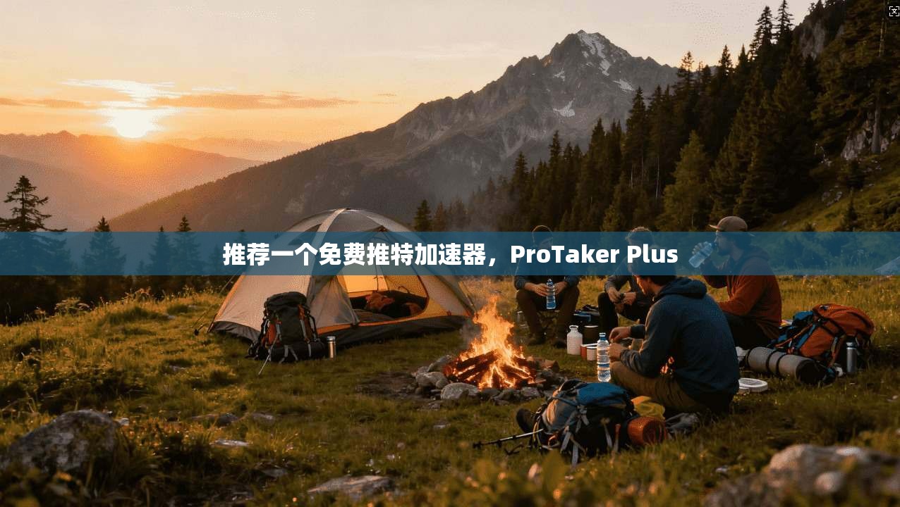 推荐一个免费推特加速器，ProTaker Plus